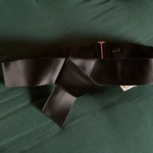 H&M Black Belt Leather look, stretchy